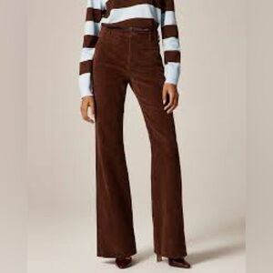J Crew vintage flare pant in corduroy. Size 30. Color French Press.